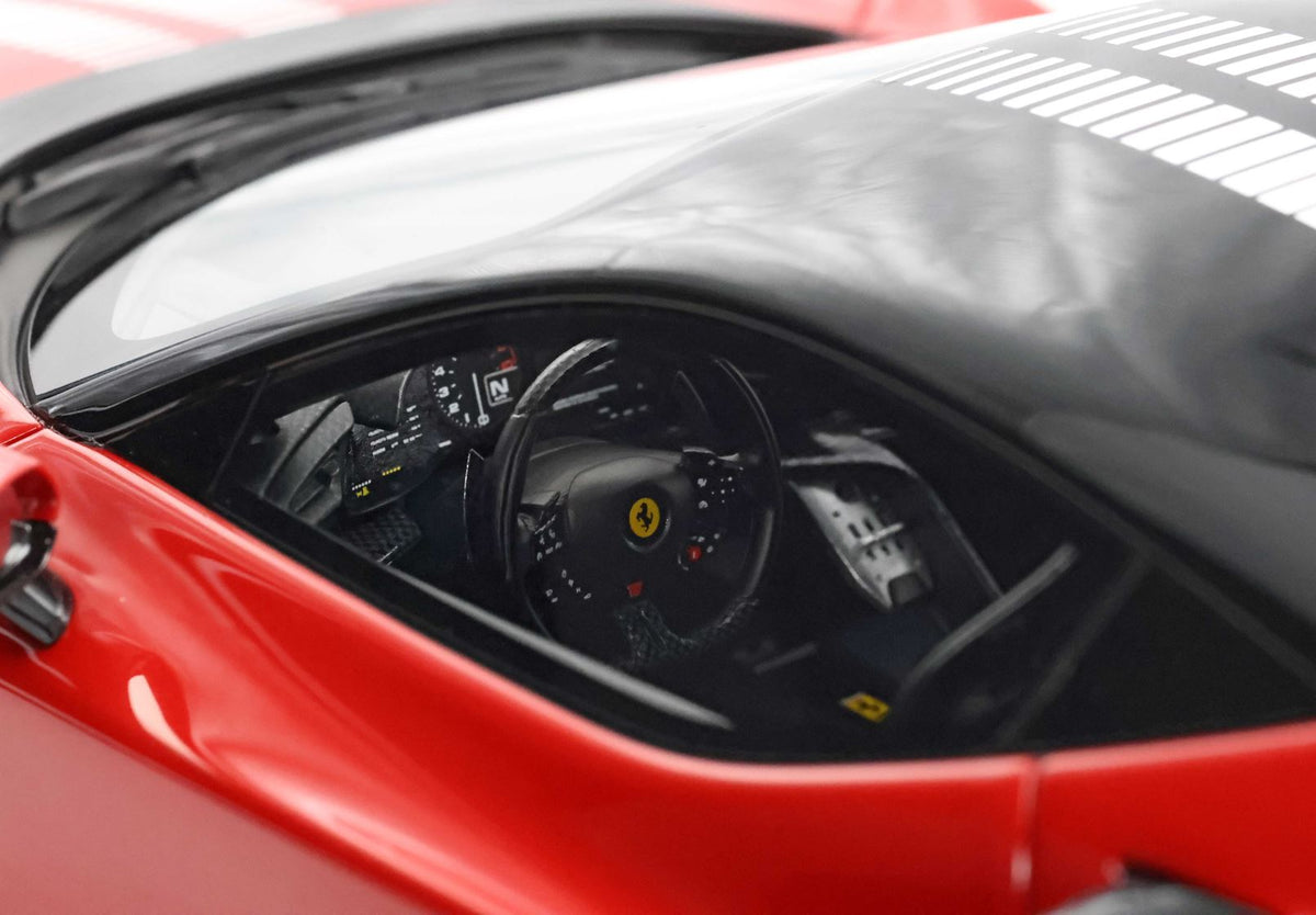 1:18 BBR Ferrari 849 Testarossa Assetto Fiorano Rosso Fiammante e striscia bianca -  P18276B