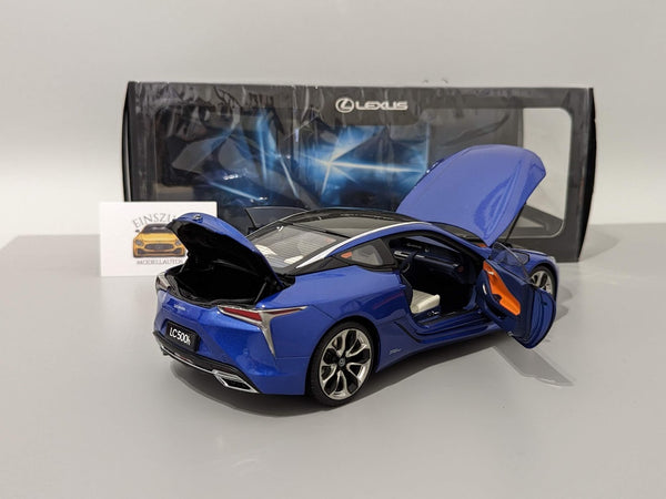 Toyota Lexus LC500h Hybrid Morpho Blue (Dealer Edition)