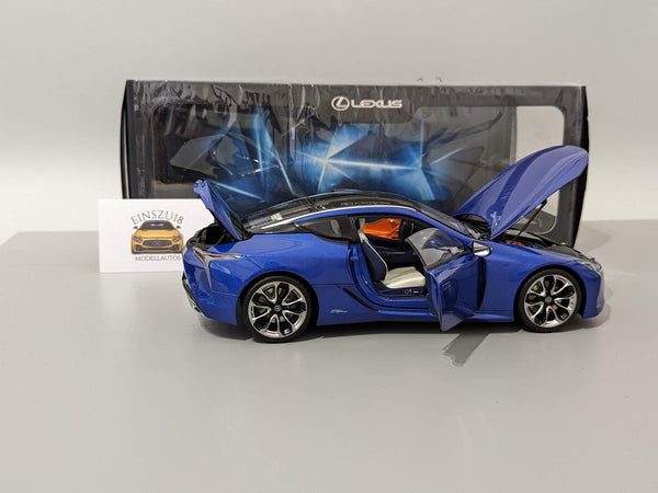 Toyota Lexus LC500h Hybrid Morpho Blue (Dealer Edition)
