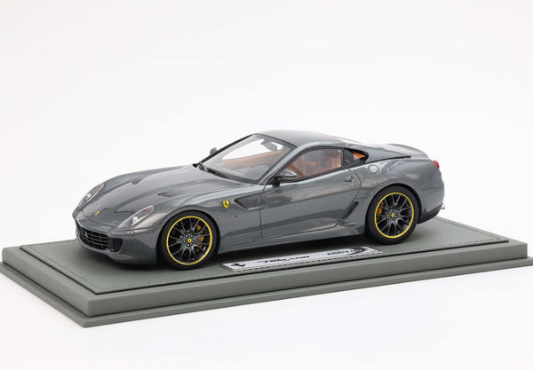 Ferrari 599 GTB Fiorano 2006 Automatic Gear Silverstone Grey / Interior Cuoio