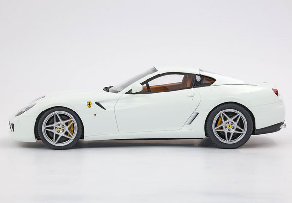Ferrari 599 GTB Fiorano 2006 Automatic Gear Avus White / Cuoio Interior