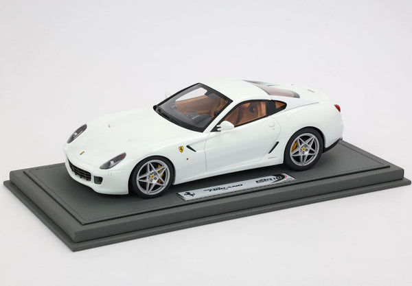 Ferrari 599 GTB Fiorano 2006 Automatic Gear Avus White / Cuoio Interior