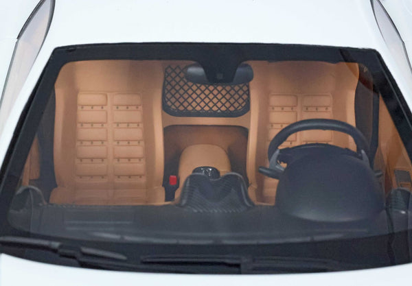 Ferrari 599 GTB Fiorano 2006 Automatic Gear Avus White / Cuoio Interior