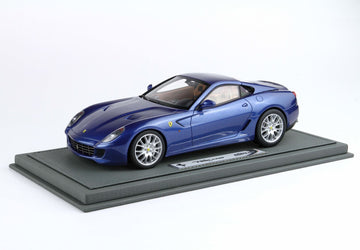 Ferrari 599 GTB Fiorano 2006 Manual Gear Blu Mirabeau / Interior Cuoio