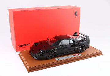 Ferrari F40 Matt Black / Black Seats (BBR-Kyosho)