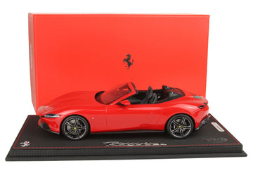 Ferrari Roma Spider Open Roof Red Corsa 322 / Diamant & Glossy Black Wheels