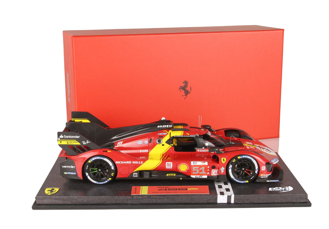 Ferrari 499P Car N. 51 Winner Le Mans 2023