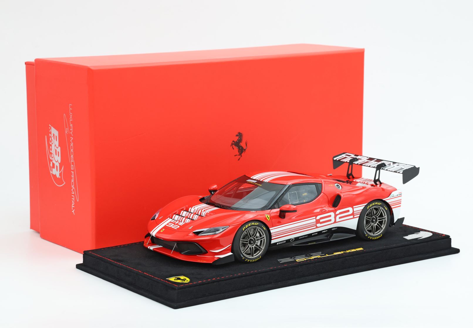 Ferrari 296 Challenge Launch Version Rosso #32