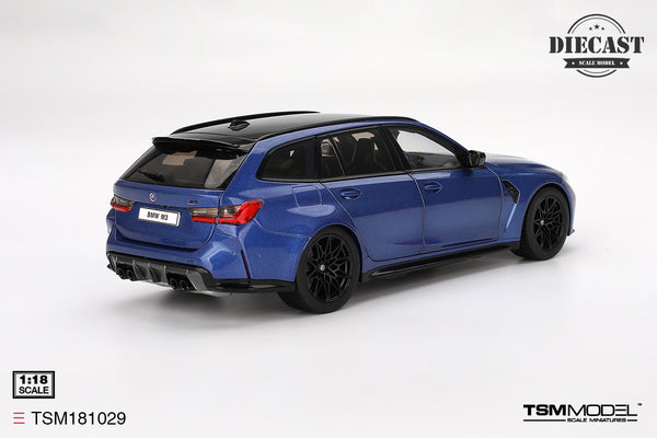 BMW M3 Touring G81 2023 Portimao Blue Metallic (All Open)