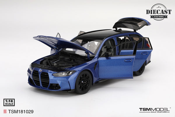 BMW M3 Touring G81 2023 Portimao Blue Metallic (All Open)