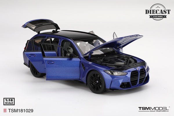 BMW M3 Touring G81 2023 Portimao Blue Metallic (All Open)