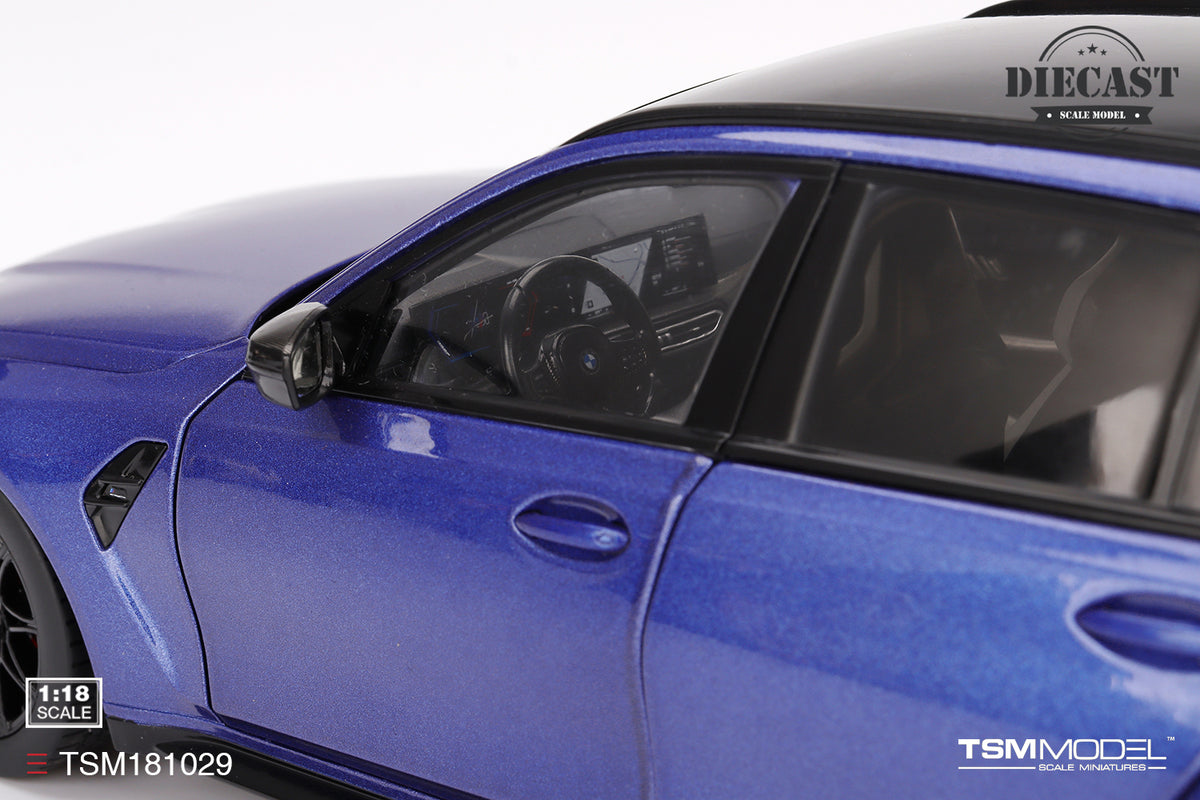 BMW M3 Touring G81 2023 Portimao Blue Metallic (All Open)