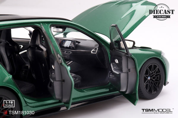 BMW M3 Touring G81 2023 Isle of Man Green Metallic (All Open)