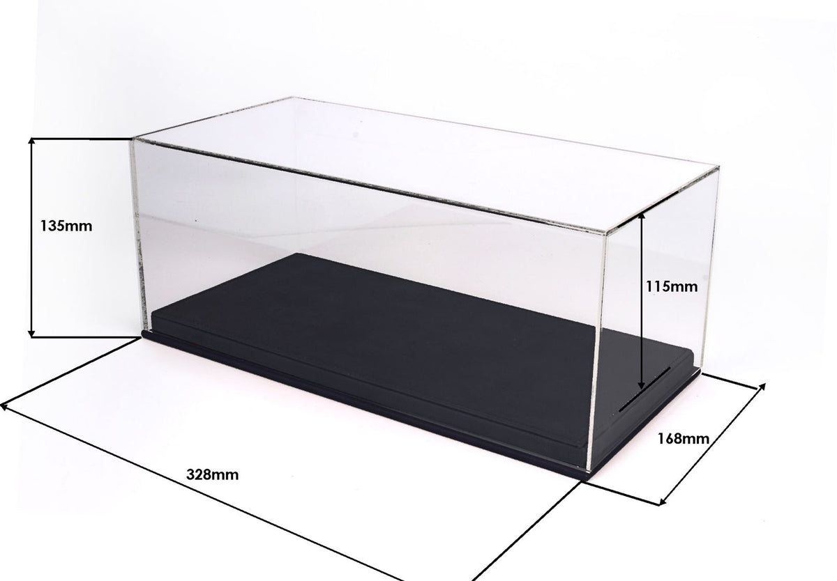 1:18 Display Case/ Vitrine mit Sockel geeignet für diverse Modelle - BBR