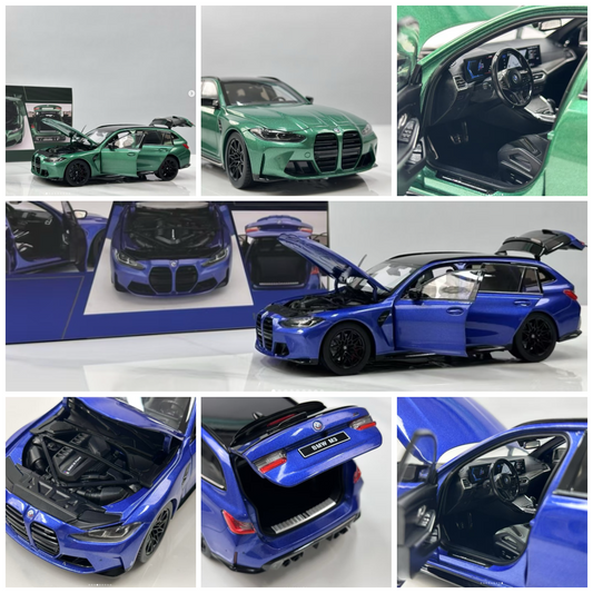 BMW M3 Touring G81 2023 Portimao Blue Metallic (All Open)