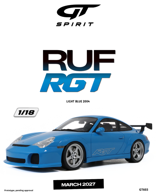 1:18 RUF RGT LIGHT BLUE 2004 - GT603
