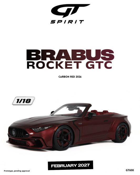 1:18 BRABUS ROCKET GTC CARBON RED 2026 - GT600