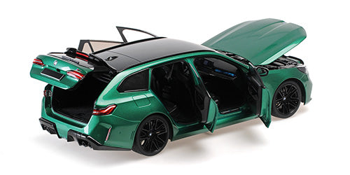 BMW M5 Touring 2024 Green Metallic (All Open)