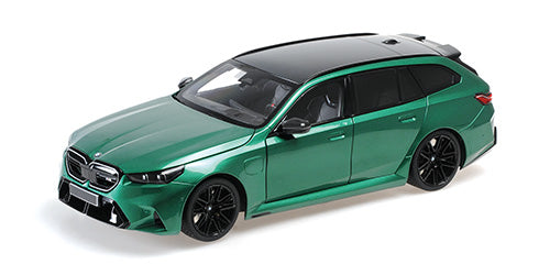 BMW M5 Touring 2024 Green Metallic (All Open)