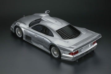 Mercedes-Benz CLK GTR 1998 Silver 1:12