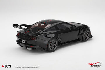 1:18 FORD MUSTANG GTD SHADOW BLACK