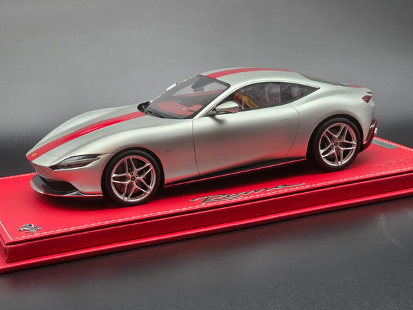 Ferrari Roma 30th Anniversary Silver/Red Stripe