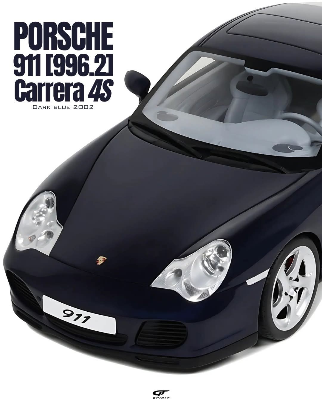 Porsche 911 (996.2) Carrera 4S 2002 Dark Blue