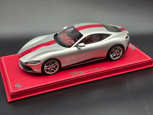 Ferrari Roma 30th Anniversary Silver/Red Stripe