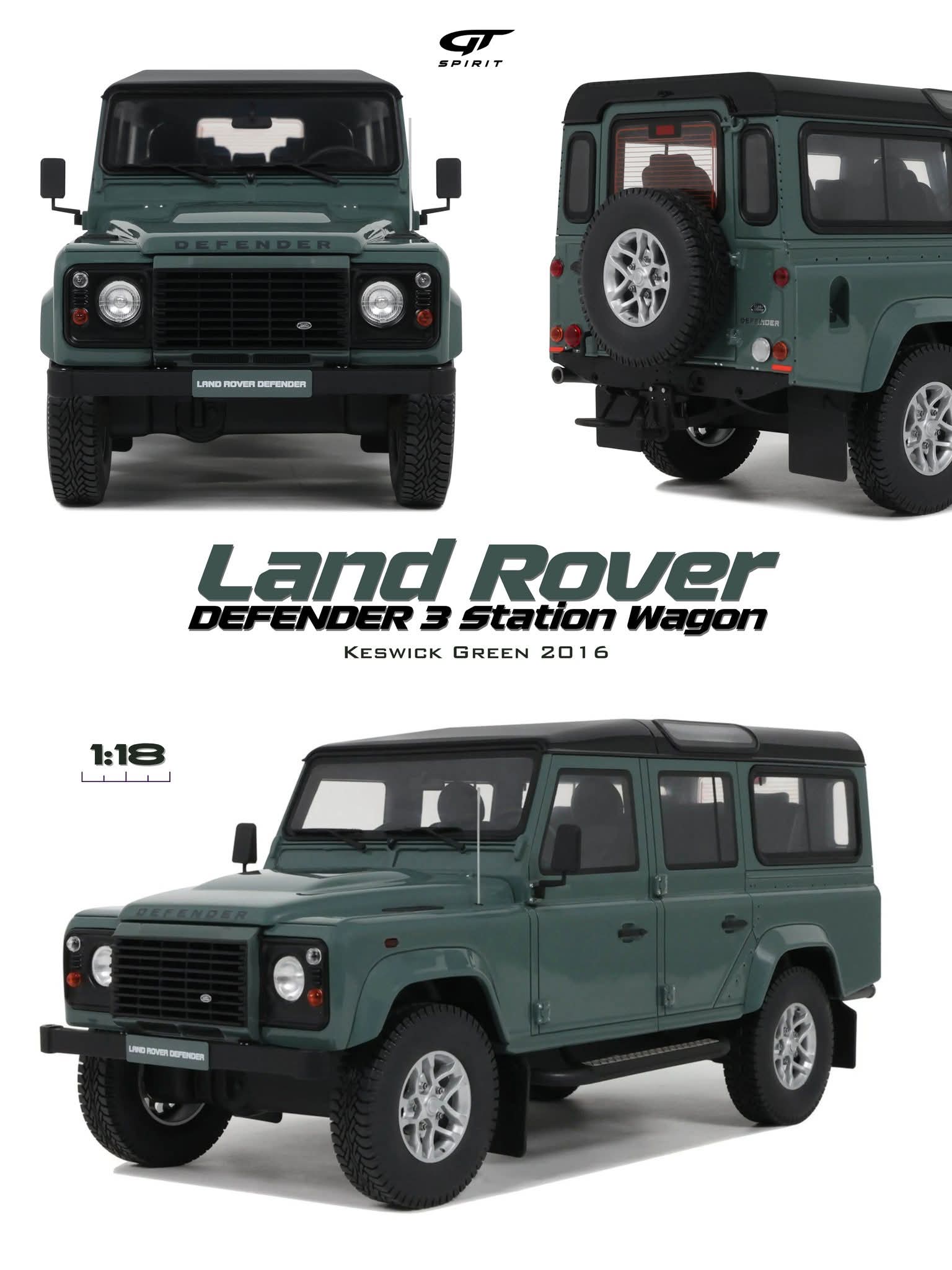 Land Rover Defender 3 Station Wagon 2016 Keswick Green