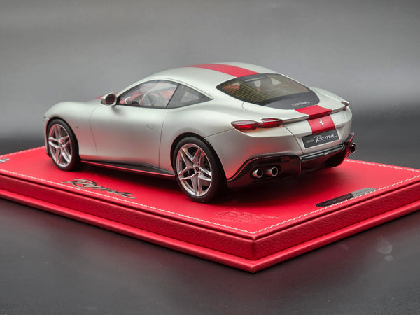 Ferrari Roma 30th Anniversary Silver/Red Stripe