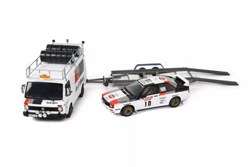 VW LT35 + Audi Quattro A2 Tour de Corse 1983 inkl. Trailer