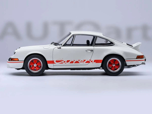 Porsche 911 Carrera 2.7 RS Grand Prix White/Red Stripes