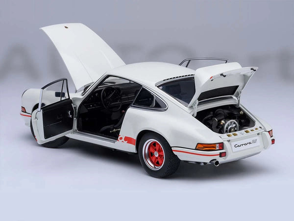 Porsche 911 Carrera 2.7 RS Grand Prix White/Red Stripes