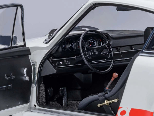 Porsche 911 Carrera 2.7 RS Grand Prix White/Red Stripes