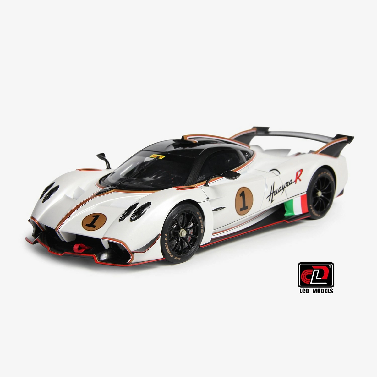 Pagani Huayra R Pearl White