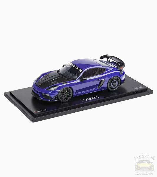 Porsche 718 Cayman GT4 RS (982) with Manthey Kit Ultraviolet 1:18 – Limited Edition 500 pcs. - WAP0216030TCAY