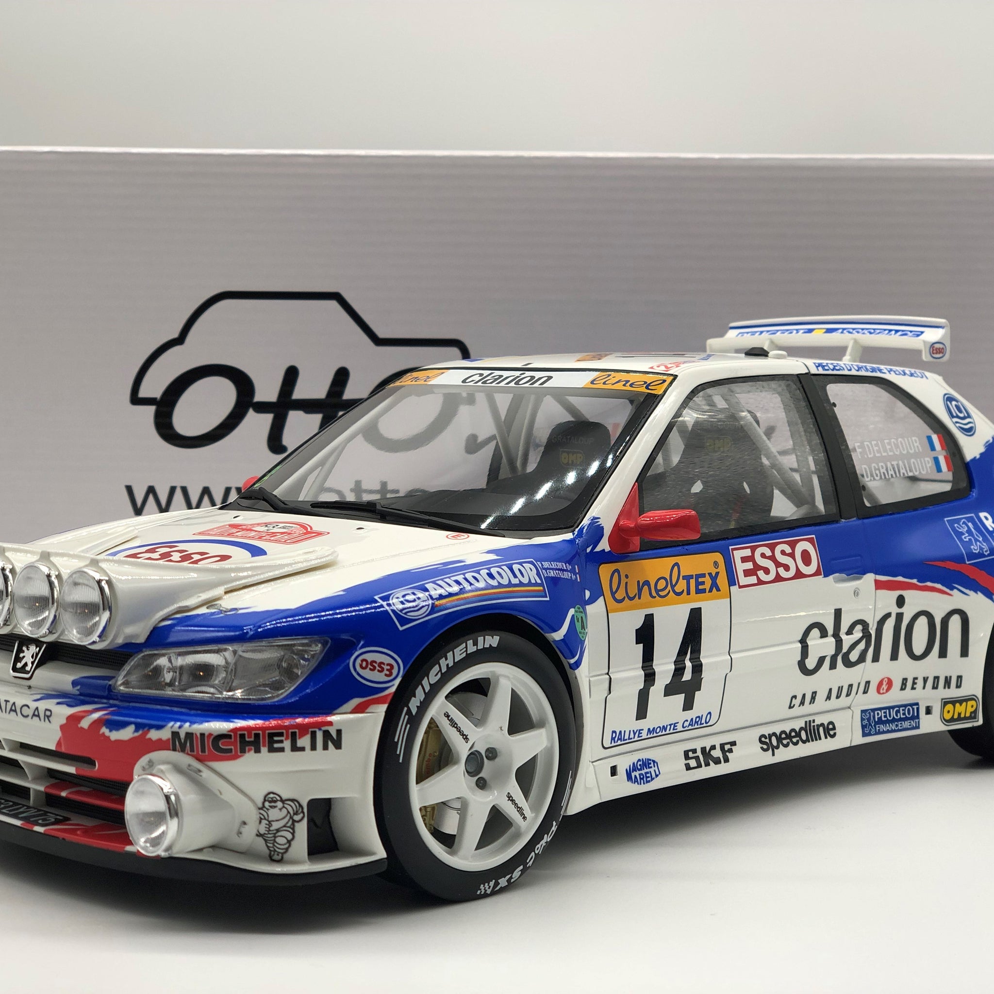 Peugeot 306 Maxi #14 Rallye Monte Carlo 1998 1:12