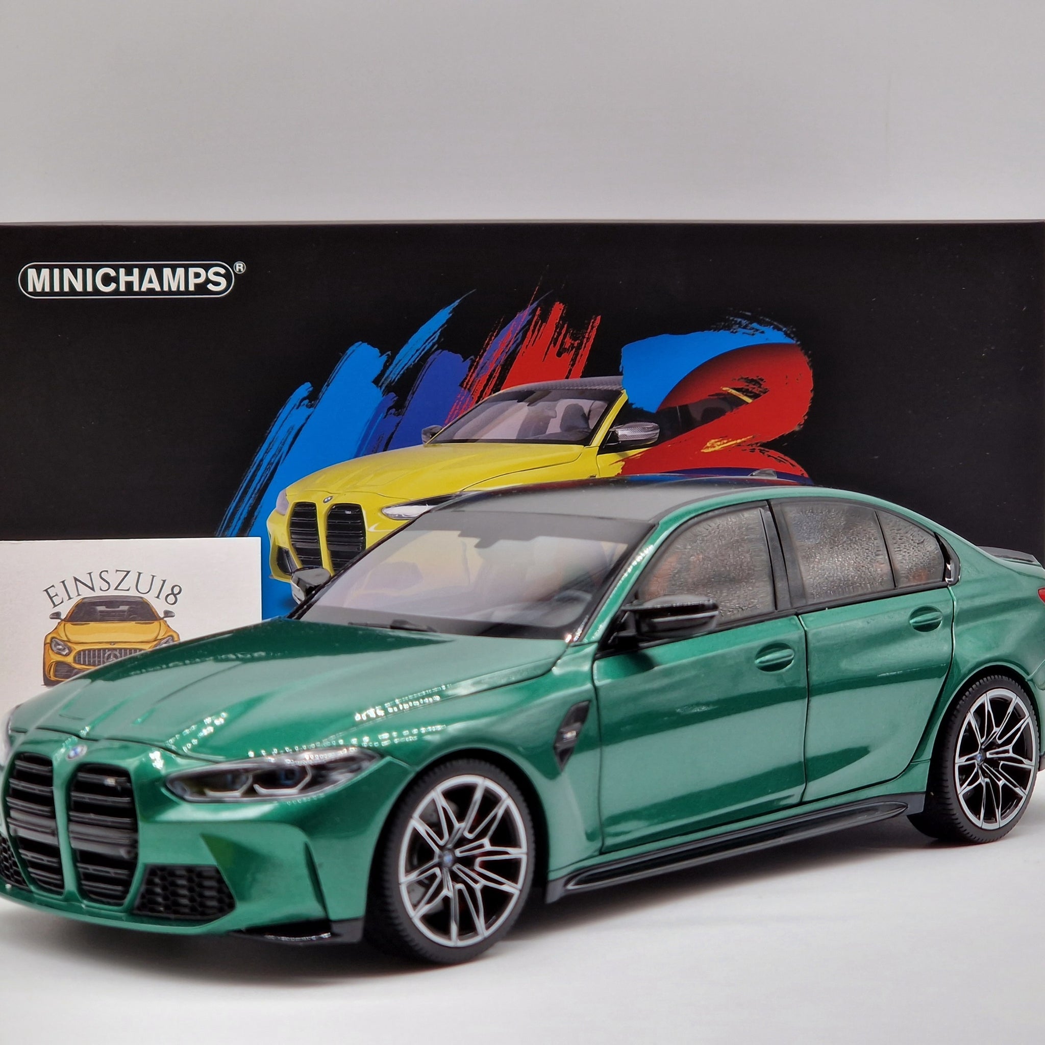 BMW M3 Competition G80 Green (All Open)