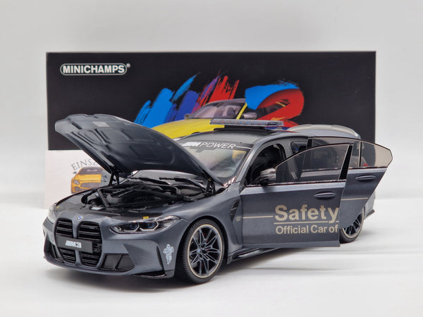 BMW M3 Competition G80 Safety Car Grey (All Open)