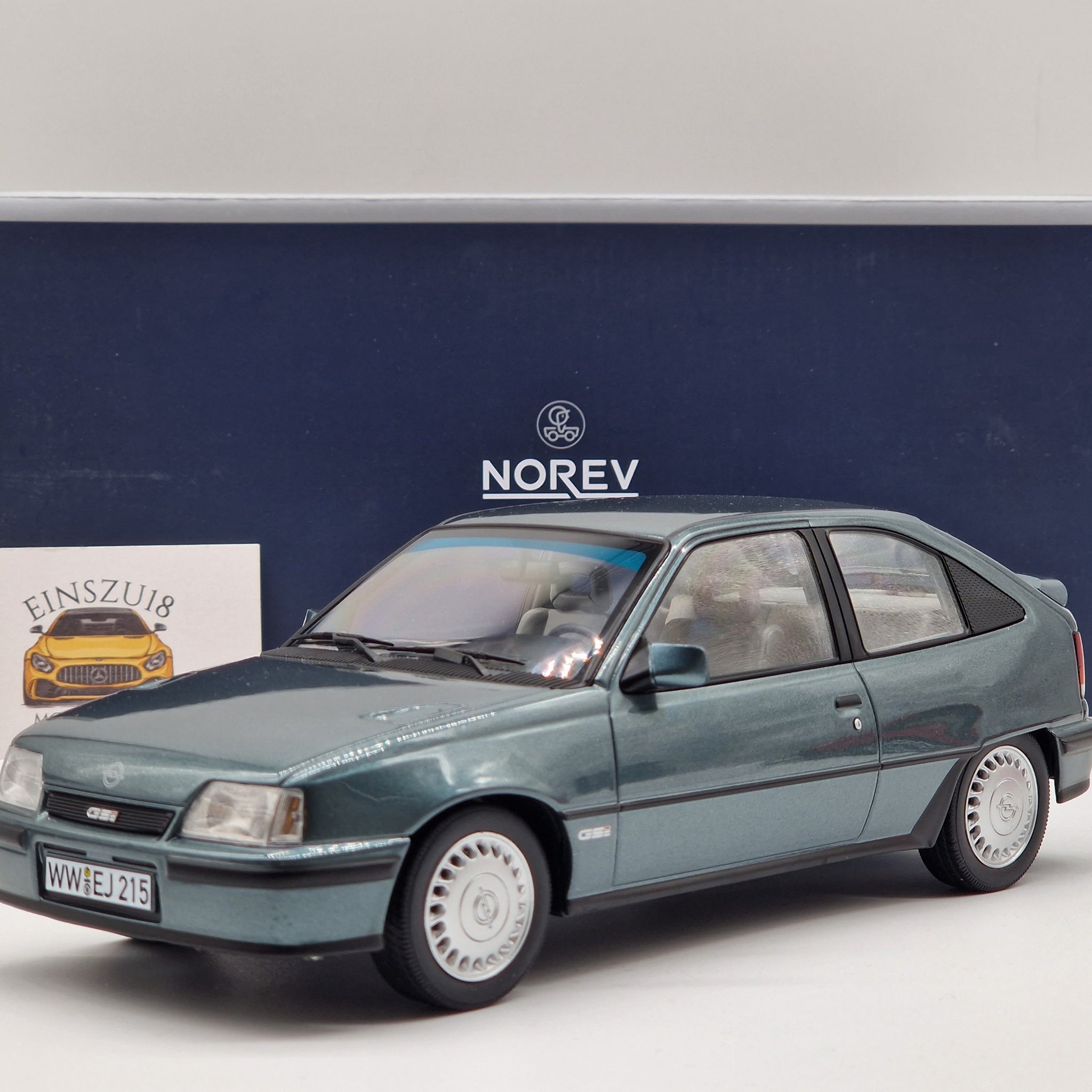 Opel Kadett GSi 1987 Blue Metallic