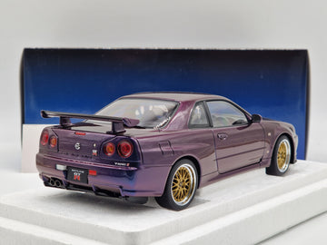 Nissan Skyline GT-R (R34) V-Spec II with BBS LM Wheels (Midnight Purple III)