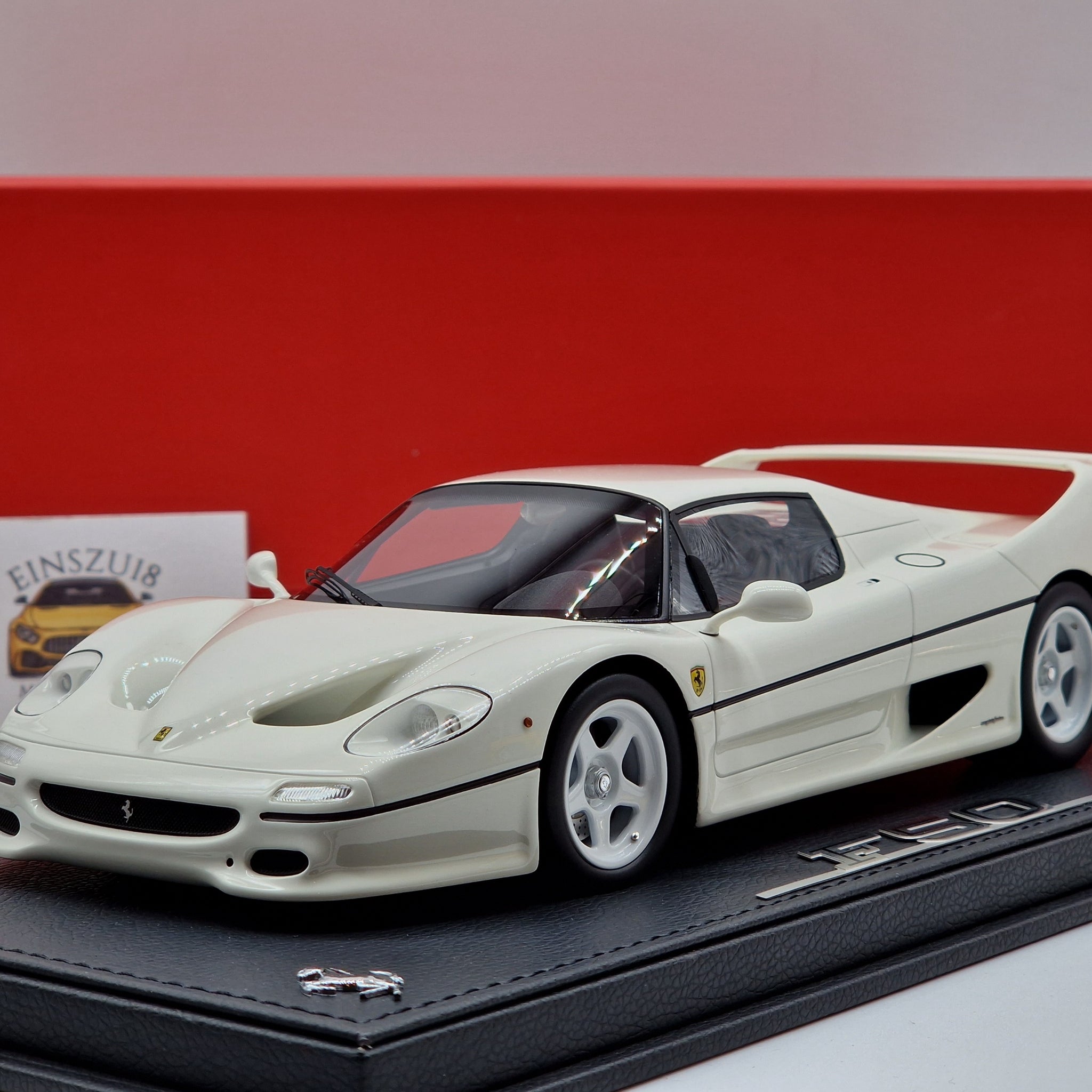 Ferrari F50 Coupe 1995 Avus White 100