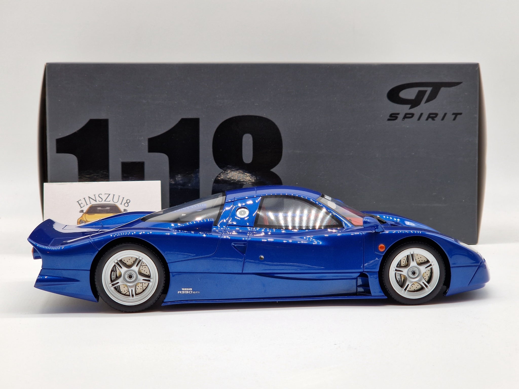 Nissan R390 GT1 Road Car Blue 1997 einszu18