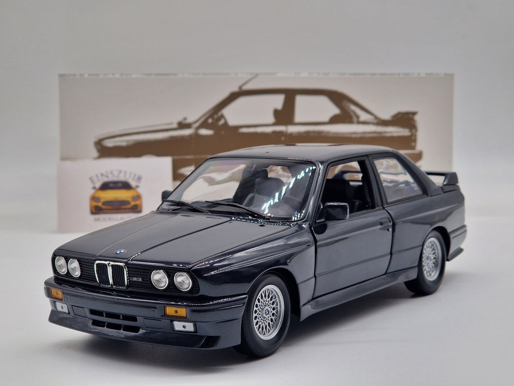 BMW M3 Evo (E30) 1987 Blue Metallic