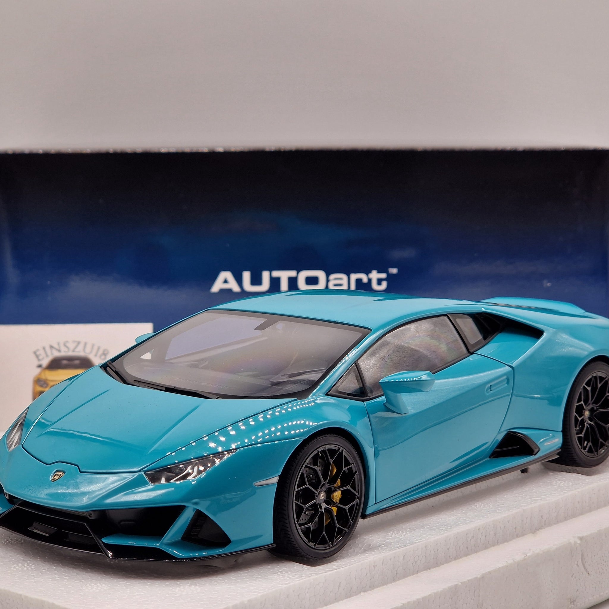 Lamborghini Huracan Evo Blu Glauco