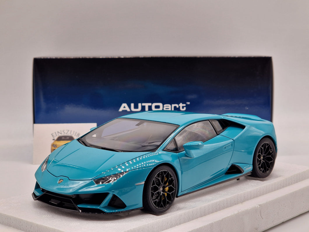 Lamborghini Huracan Evo Blu Glauco