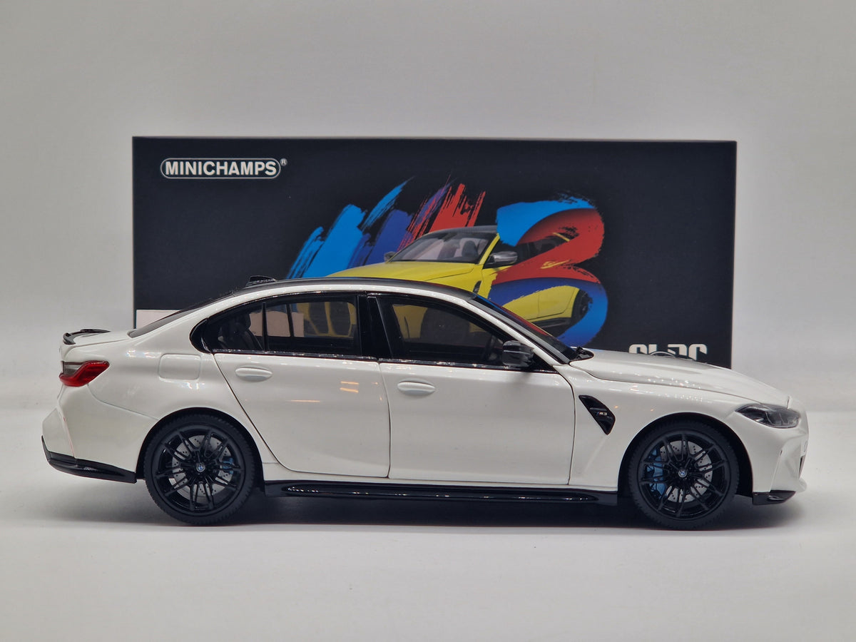 BMW M3 Competition G80 White (All Open)
