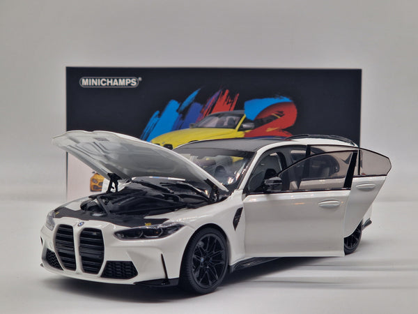 BMW M3 Competition G80 White (All Open)