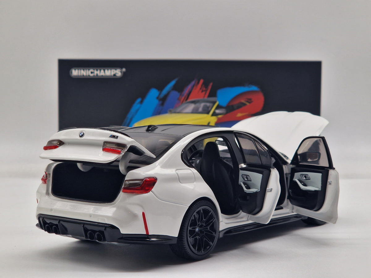 BMW M3 Competition G80 White (All Open)