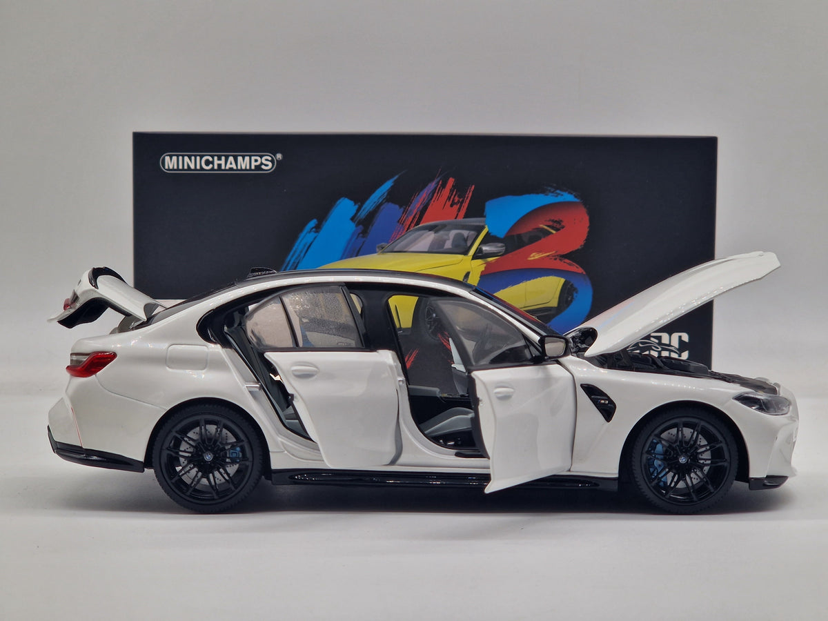 BMW M3 Competition G80 White (All Open)